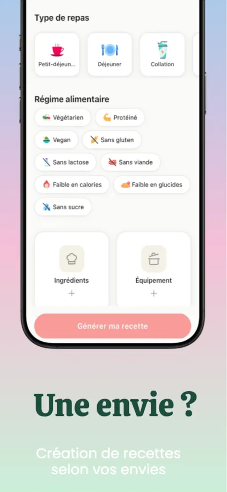 Oshii Recettes réseaux screenshot 3